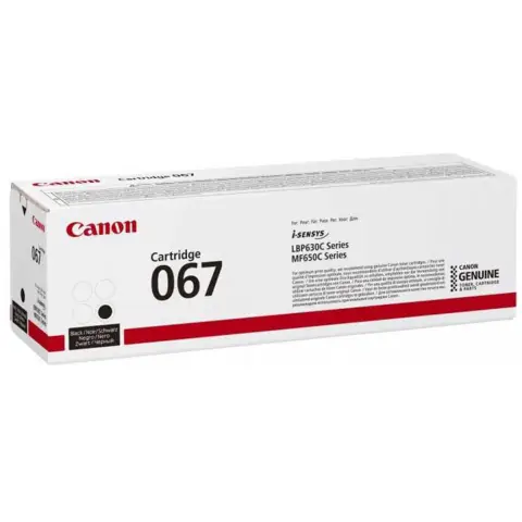 Toner Canon 067 / CRG-067BK / 5102C002 Czarny do drukarek (Oryginalny) [1.35k]